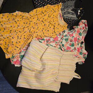 11 piece Girls Romper Dress Lot Size 7/8